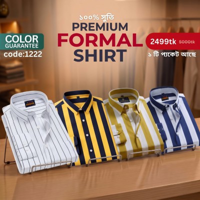 Premium Formal Cotton Shirt